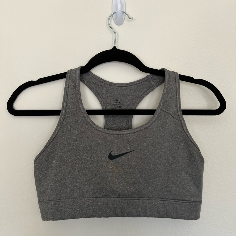 Nike Gray Sports Bra